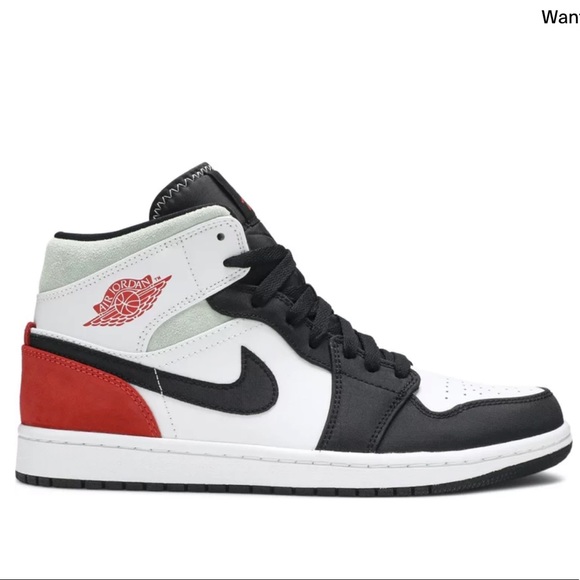 Jordan 1 Mid Union Black Toe - Picture 2 of 2